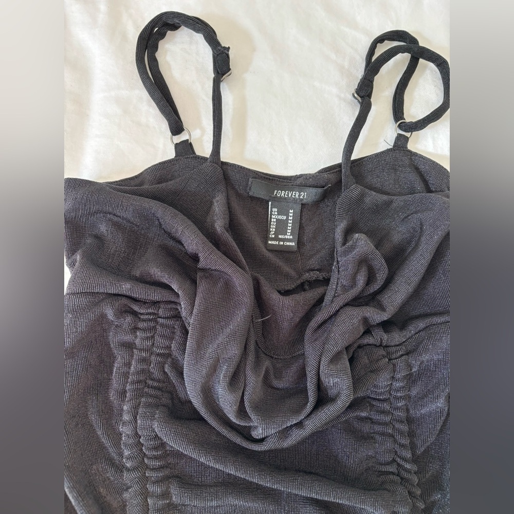 Forever 21- Ruched Mini Dress - Picture 4 of 4